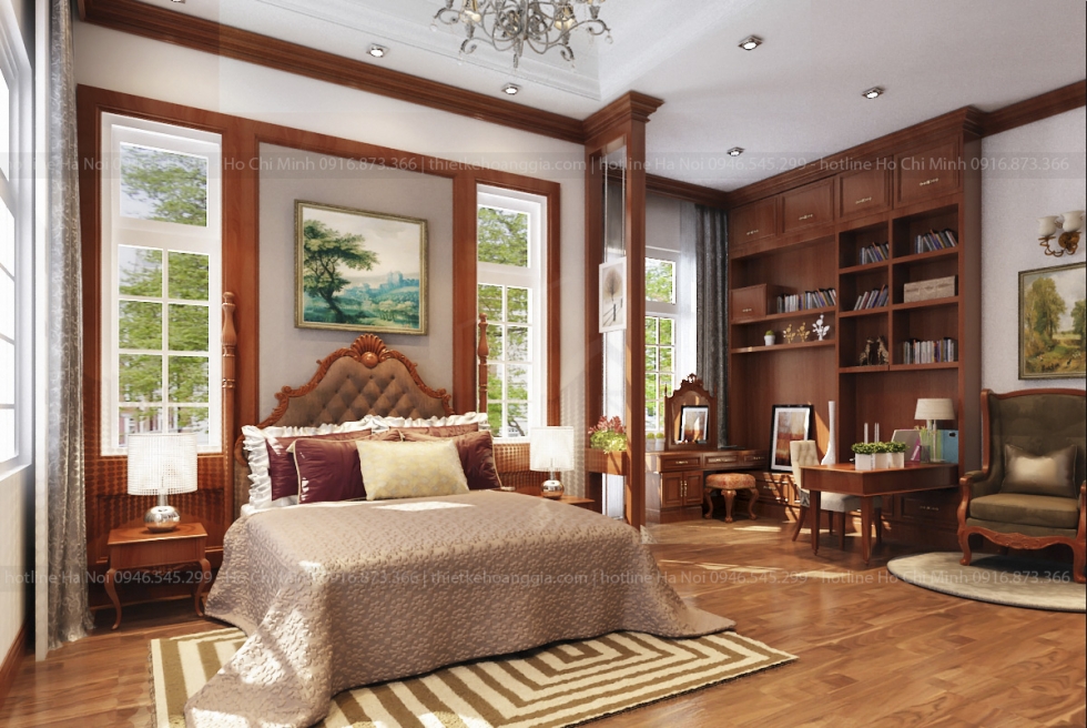 thiet ke biet thu 200m2 anh tuan thanh hoa 9